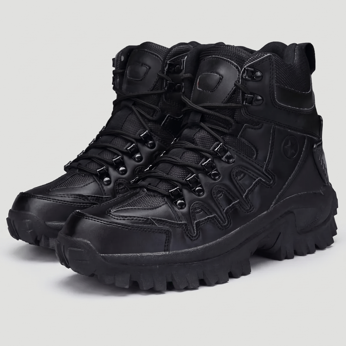 Men's Mid Cut Side Zip Walking Boots