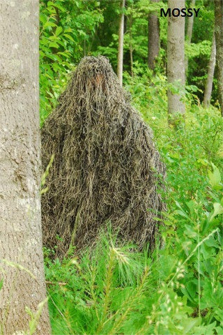 Men's Ultra Light Mossy Ghillie Suit Jacket and Pants Set