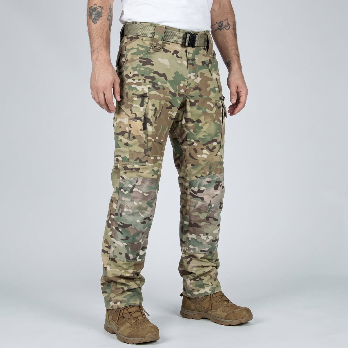 Men’s Tactical Cargo Pants with Knee Pad Pockets