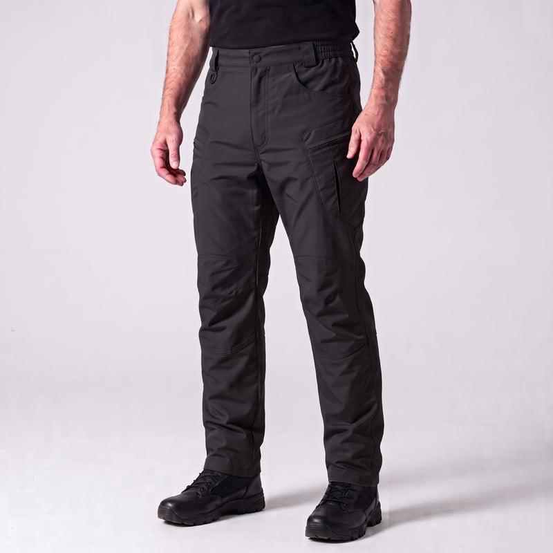 Men’s Water Resistant Tactical Cargo Pants with Stretch and Multiple Pockets