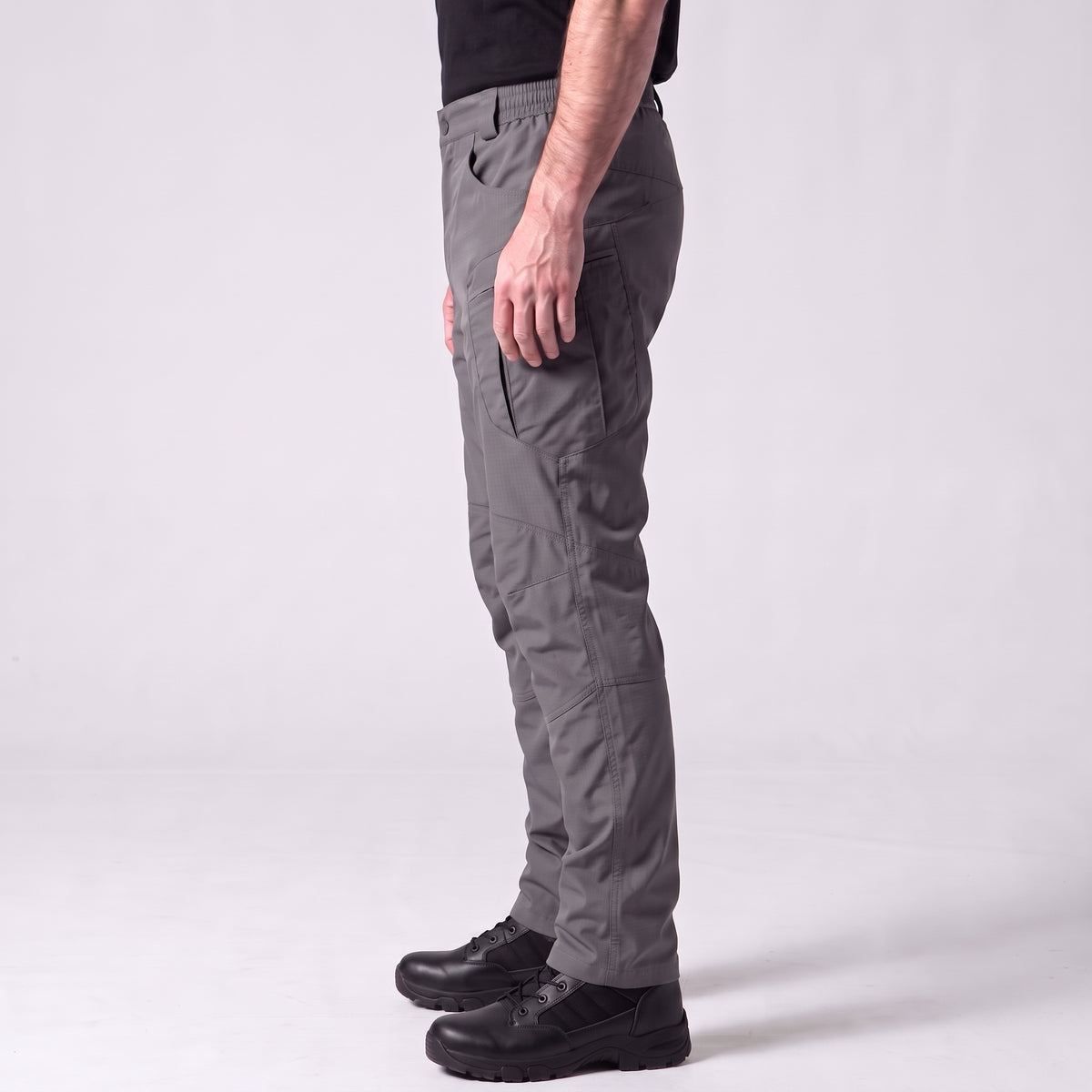 Men’s Water Resistant Tactical Cargo Pants with Stretch and Multiple Pockets
