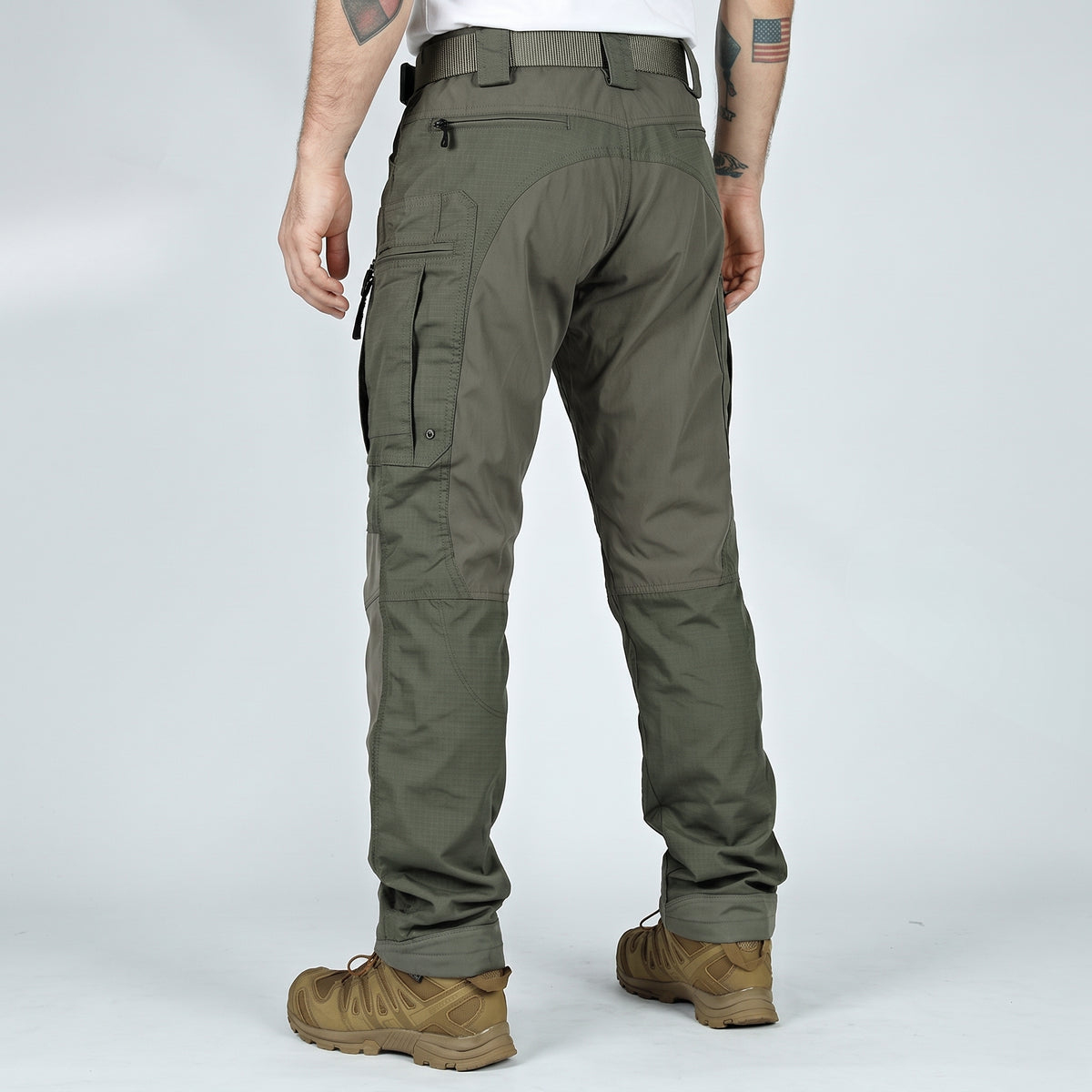 Men’s Tactical Cargo Pants with Knee Pad Pockets