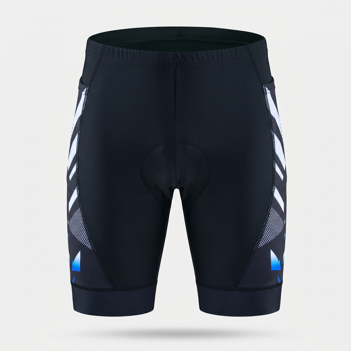 Men’s Padded Cycling Shorts with 4D Gel Chamois and Zipped Rear Pocket