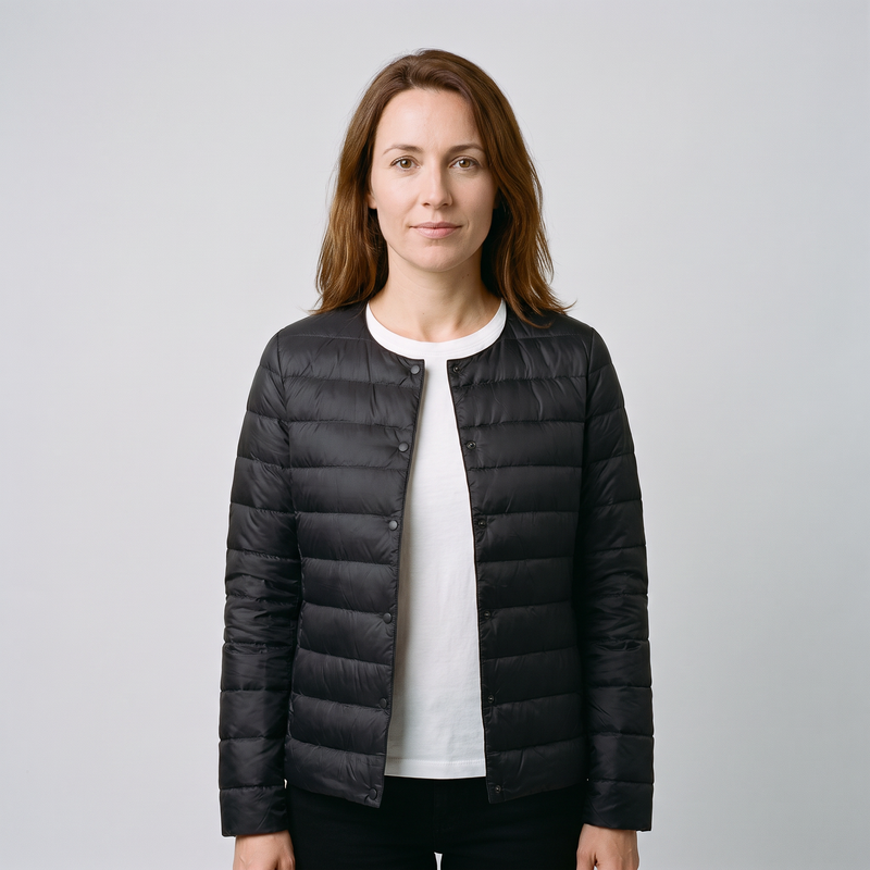 Women's Lightweight Packable Duck Down Puffer Jacket