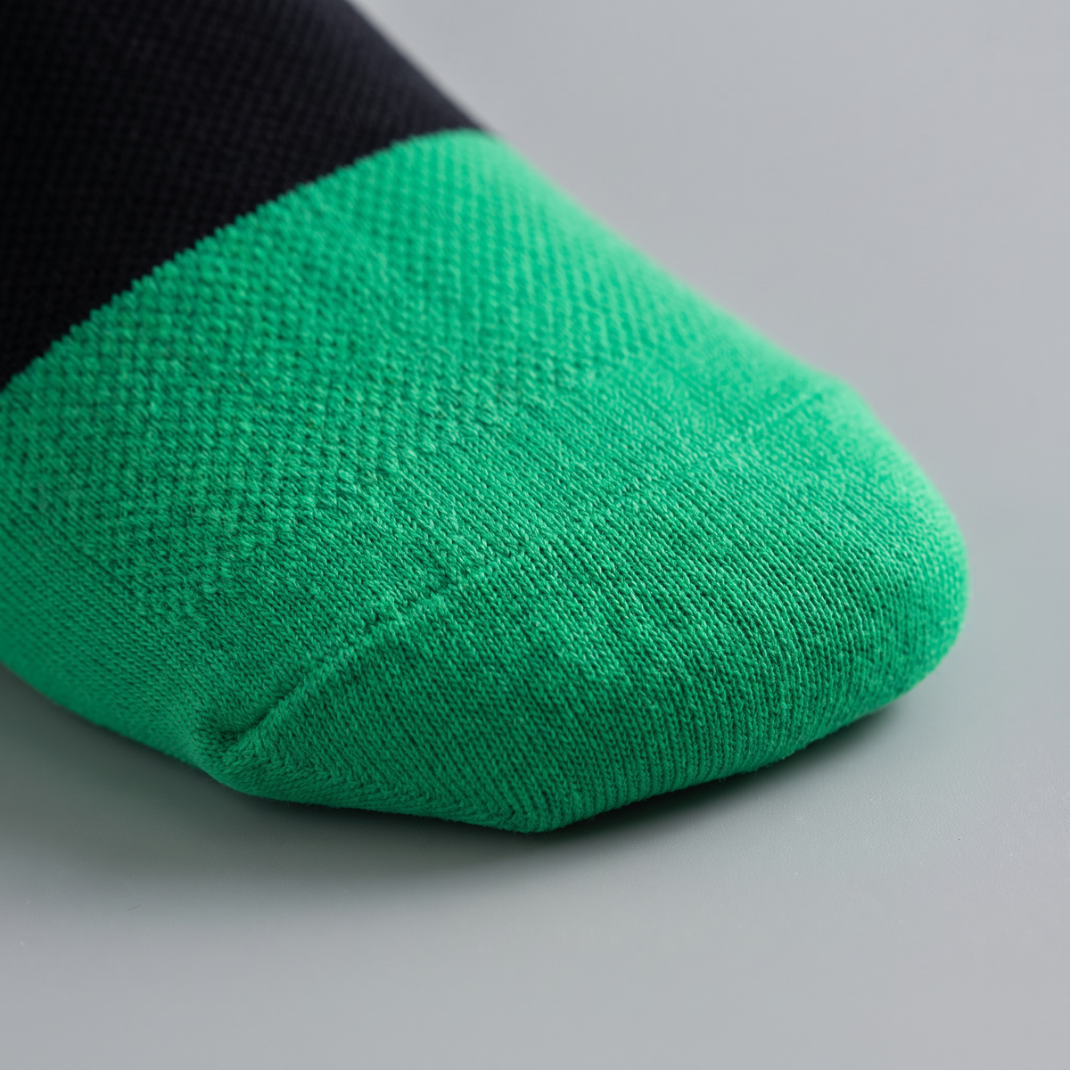 Unisex Cycling Socks Mid Crew with Reflective Bars and Mesh Ventilation