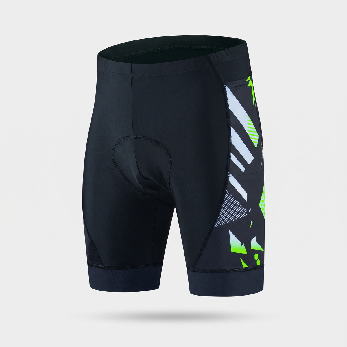Men’s Padded Cycling Shorts with 4D Gel Chamois and Zipped Rear Pocket