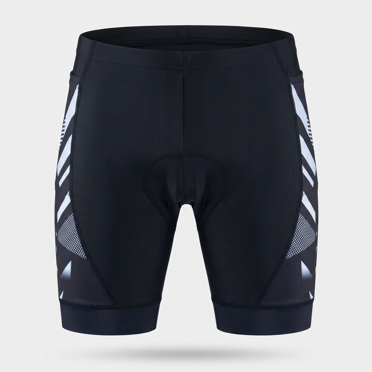 Men’s Padded Cycling Shorts with 4D Gel Chamois and Zipped Rear Pocket