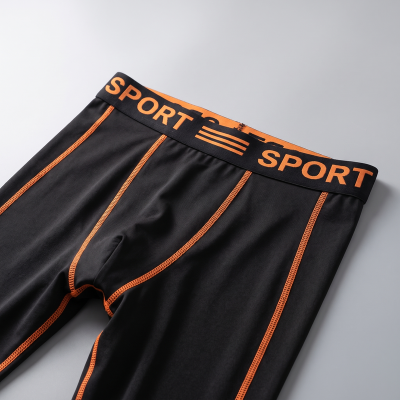 Men's Thermal Base Layer Set With Fleece Lining And Compression Fit