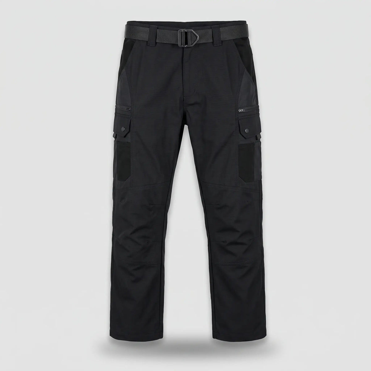 Men's Weather Resistant Outdoor Pants With Water Repellent Finish And Zip Pockets