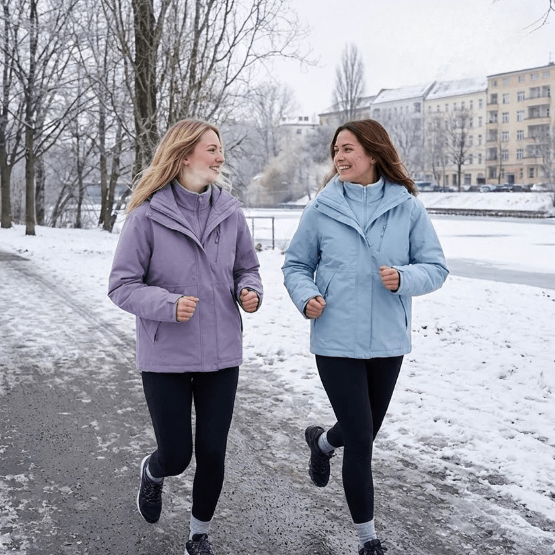 Women's Removable Fleece Liner Rain Jacket