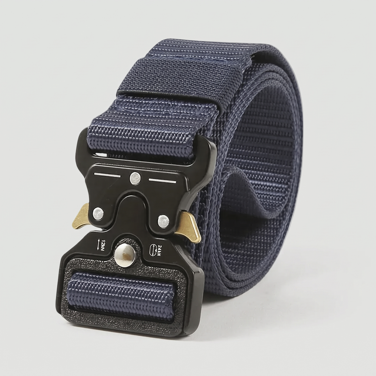 Men's Tactical Webbing Belt with Quick Release Buckle
