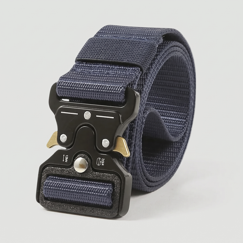 Men's Tactical Webbing Belt with Quick Release Buckle