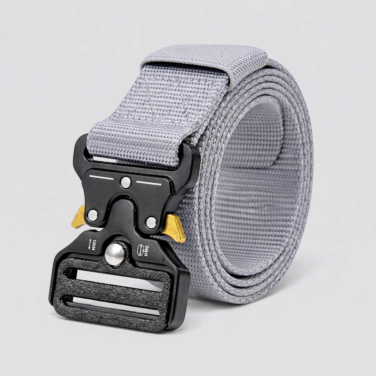 Men's Tactical Webbing Belt with Quick Release Buckle
