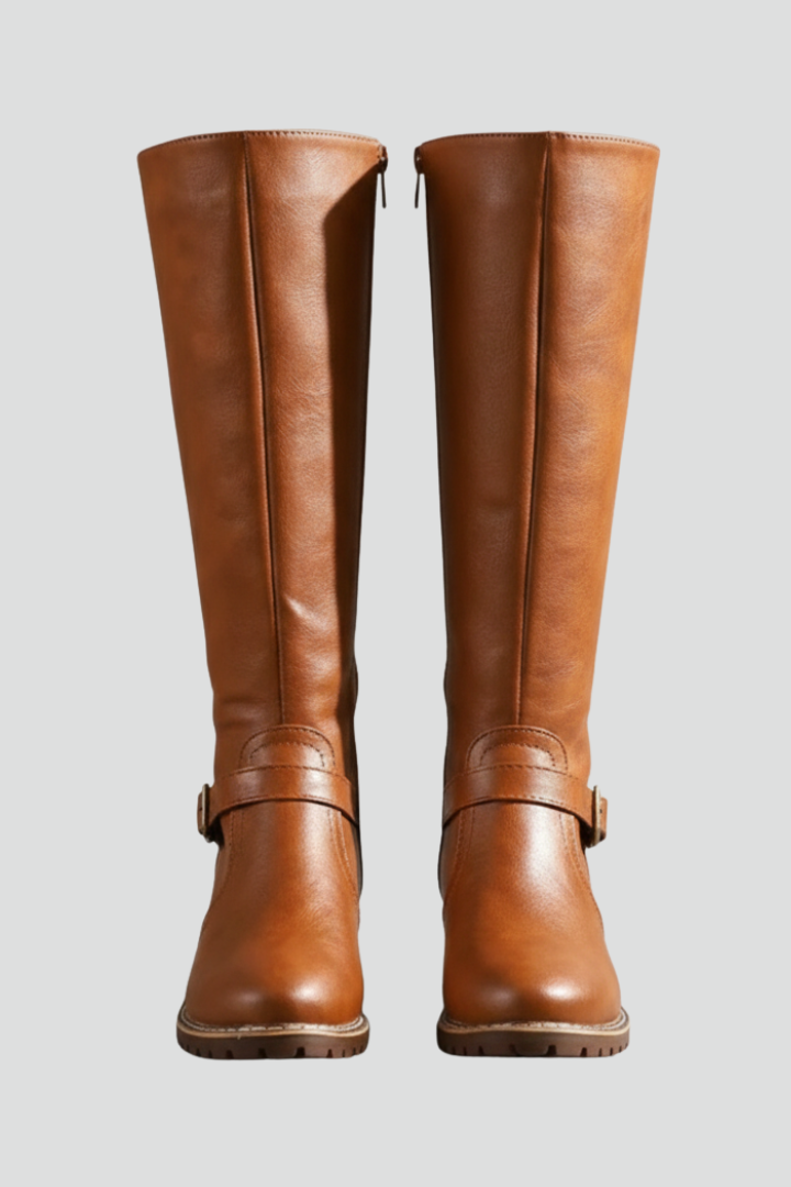 Women's Heeled Ankle Boots | Buckle-Detail Booties