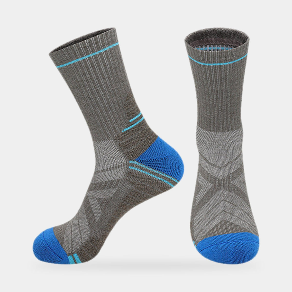Men's Wool Blend Hiking Socks with Cushioned Sole and Arch Support
