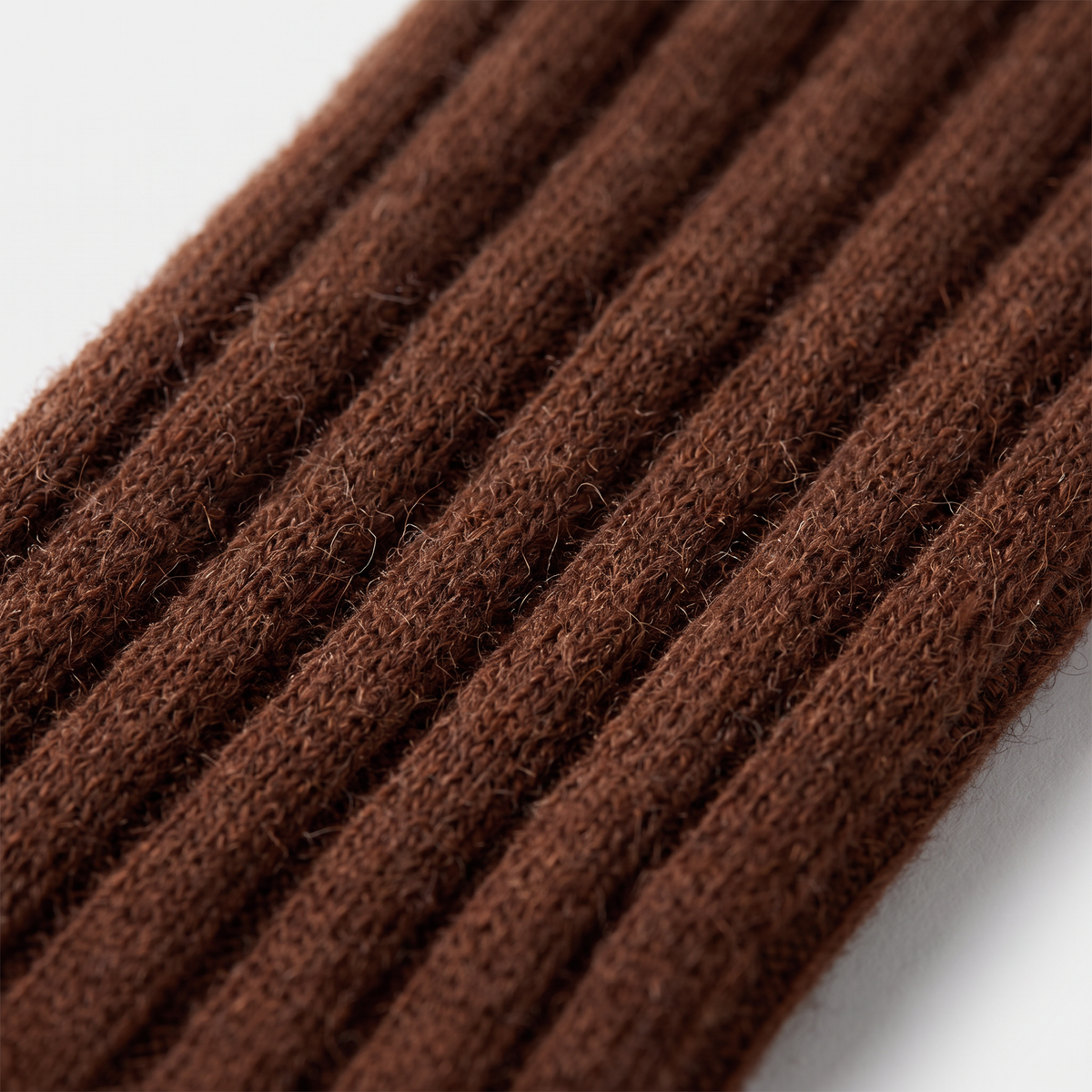 Men's Thick Wool Mid Calf Boot Socks with Ribbed Cuff
